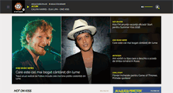 Desktop Screenshot of kissfm.md