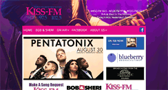 Desktop Screenshot of kissfm.net
